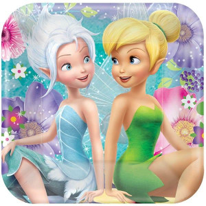 Plate Snack Tinkerbell Fairies