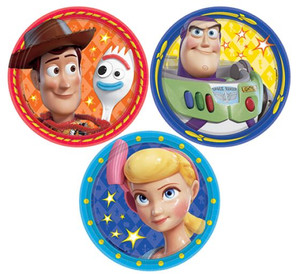 Plate Snack Toy Story 4 8pk
