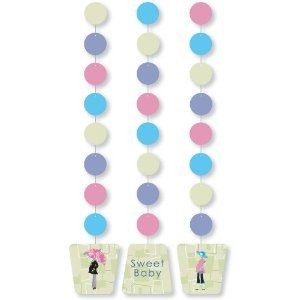 Hanging Mod Mom's Shower Cutout 3pk