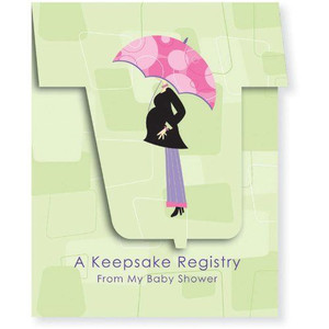 Book Keepsake Registry Mod Mom's Shower