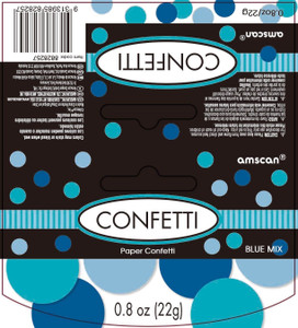 Confetti Gender Reveal Blue 22g