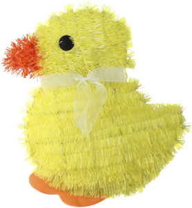 Chick Easter Yellow Tinsel Dec