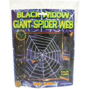 Spider Web Giant Black Widow