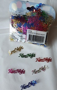 Scatter Hens Night Multicolour