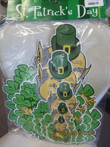 Cutout Leprechaun Coloured Cutout Leprechaun Coloured