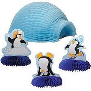 Centrepiece Igloo & Penguins