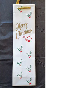 Bag Merry Christmas Bottle Sin