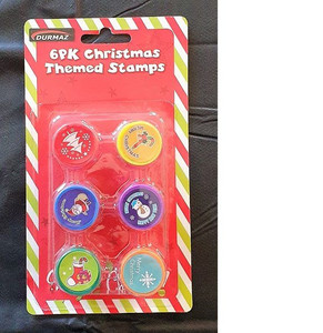 Stamp Christmas 6pk