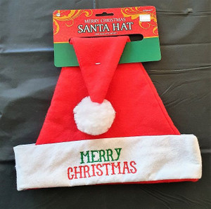 Hat Santa Merry Christmas Embroided Hat Santa Merry Christmas Embroided