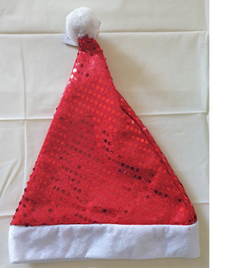 Hat Santa Red Sequin