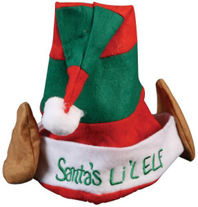 Hat Elf Embroided With Ears