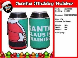 Santa Stubby Holder XMA8005