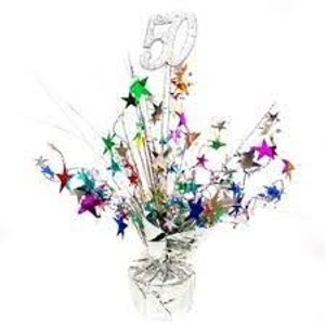 Centrepiece 50 Silver Multi