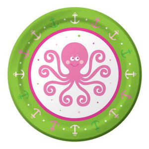Plate Snack Ocean Preppy Girl Plate Snack Ocean Preppy Girl