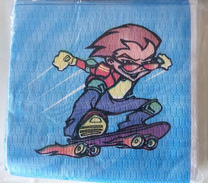Napkin Lunch Birthday-Series1 20pk Skater