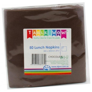 Napkin Lunch Chocolate 30 x 30