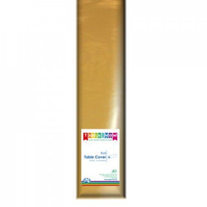 Tablecloth Roll Gold 30m Plast