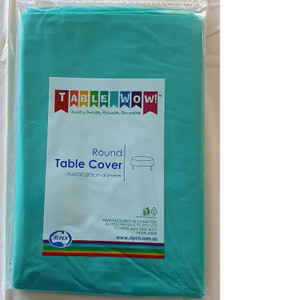 Tablecloth Round Teal