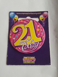 Badge 21 Today Small 55mm
