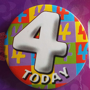 Badge 4 Today Small 55mm