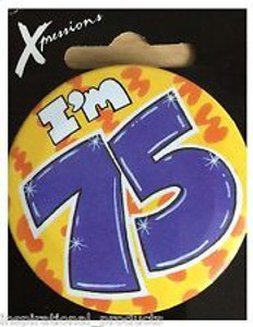 Badge 75 I'm Small 55mm