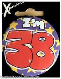Badge 38 I'm Small 55mm