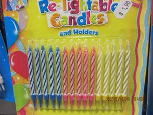 Candle Relightable 15pk