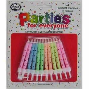 Candle Polka Dot Multi With Ho