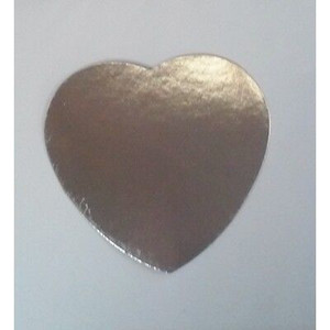 Cutout Heart Silver Extra Larg