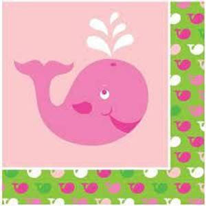 Napkin Lunch Ocean Preppy Girl Napkin Lunch Ocean Preppy Girl
