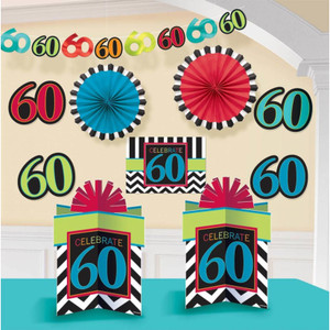 Room Decorating Kit 60th Birth