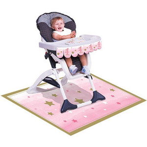 High Chair Kit 1st Girl One Li