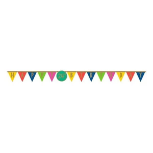 Banner Pennant Happy Birthday