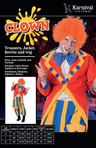 Adult Clown Man Adult Clown Man