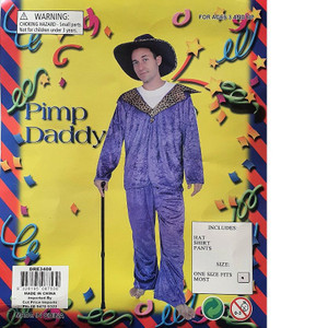 Adult Pimp Daddy Purple