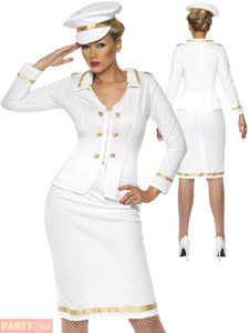 Adult Lady Navy Captain