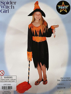 Child Spider Witch Girl Child Spider Witch Girl