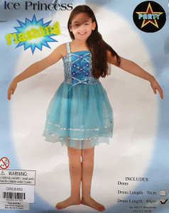 Child Ice Princess Flashing Blue Child Ice Princess Flashing Blue