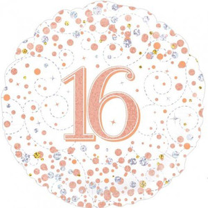 Balloon Foil 45cm 16 Sparkling Fizz Rose Gold Balloon Foil 45cm 16 Sparkling Fizz Rose Gold