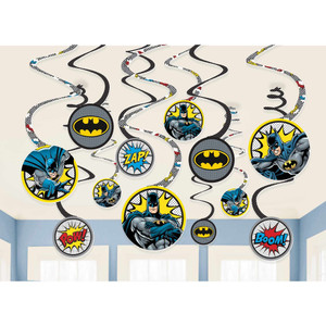 Swirl Batman Comic 12pk