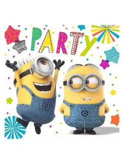 Napkin Lunch Minion Despicable