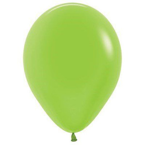 Balloon 30cm Neon Green Sempertex Latex Each