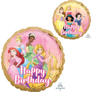 Balloon Foil 43cm Princess Happy Birthday Balloon Foil 43cm Princess Happy Birthday