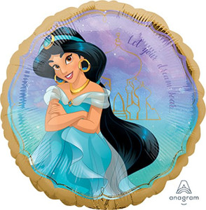 Balloon Foil 45cm Jasmine & Aladdin Once Upon A Time Balloon Foil 45cm Jasmine & Aladdin Once Upon A Time