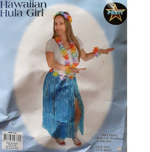 Costume Adult Hawaiian Hula Girl OSFM