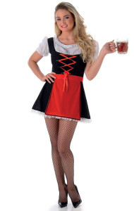 Costume Adult Sexy Waitress Girl Medium Costume Adult Sexy Waitress Girl Medium