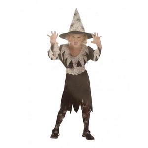 Costume Child Spider Witch Whi Medium Costume Child Spider Witch Whi Medium