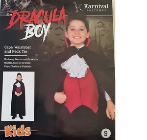 Costume Child Dracula Boy Small Costume Child Dracula Boy Small