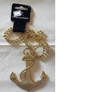 Jewellery Necklace Anchor Gold