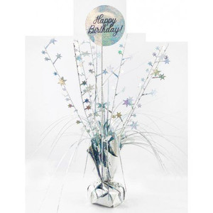 Centrepiece Happy Birthday Sil Centrepiece Happy Birthday Sil